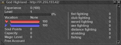 Signature for player God Highland