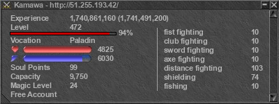 Signature for player Kamawa