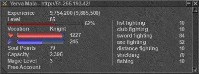 Signature for player Yerva Mala